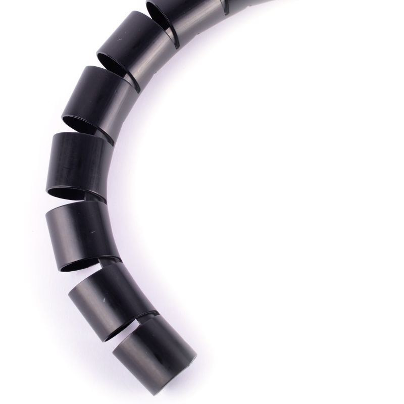 ORGANIZER PRZEWODÓW SPIRALNY 25mm 1,5m CZARNY