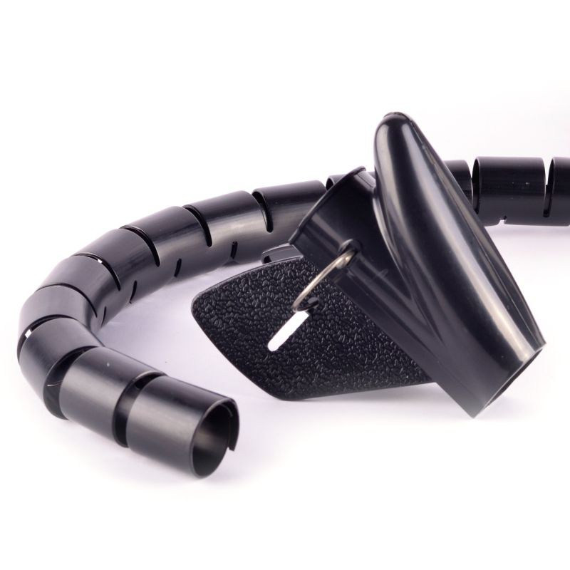 ORGANIZER PRZEWODÓW SPIRALNY 25mm 1,5m CZARNY