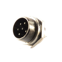 WTYK MIKROFONOWY 6P NC/CB DO OBUDOWY