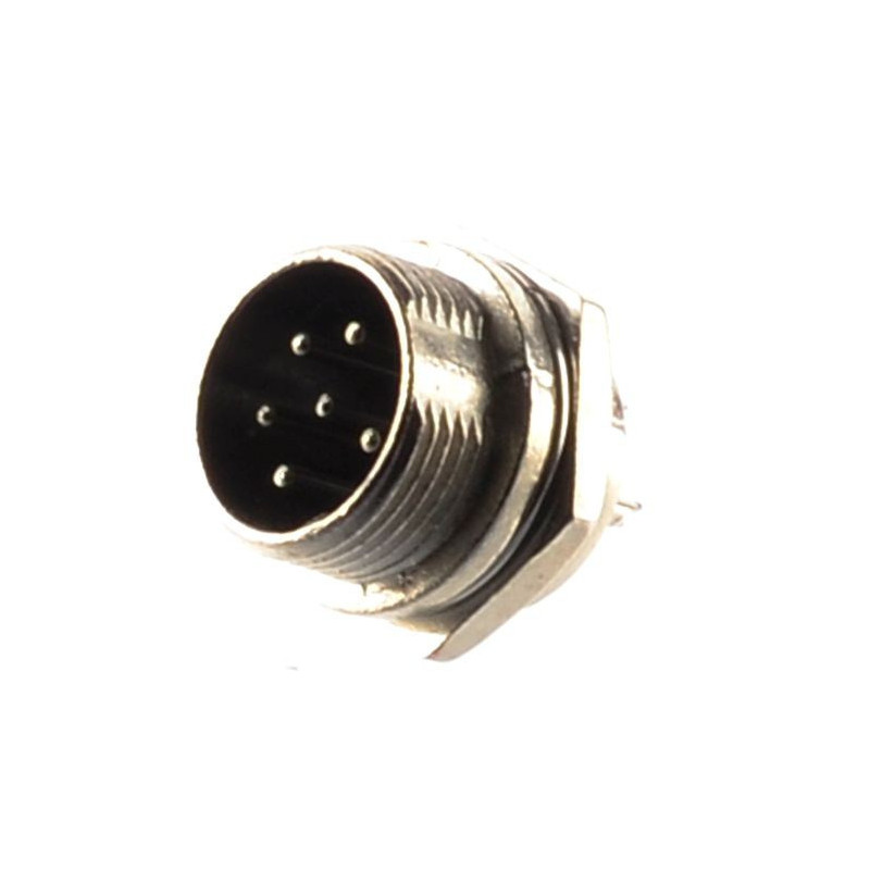 WTYK MIKROFONOWY 6P NC/CB DO OBUDOWY