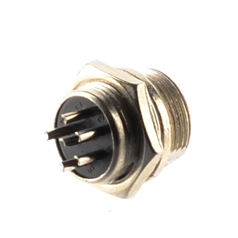 WTYK MIKROFONOWY 6P NC/CB DO OBUDOWY