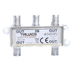 SPLITER ROZGAŁĘŹNIK TV F 1/4 TELEWIZYJNY