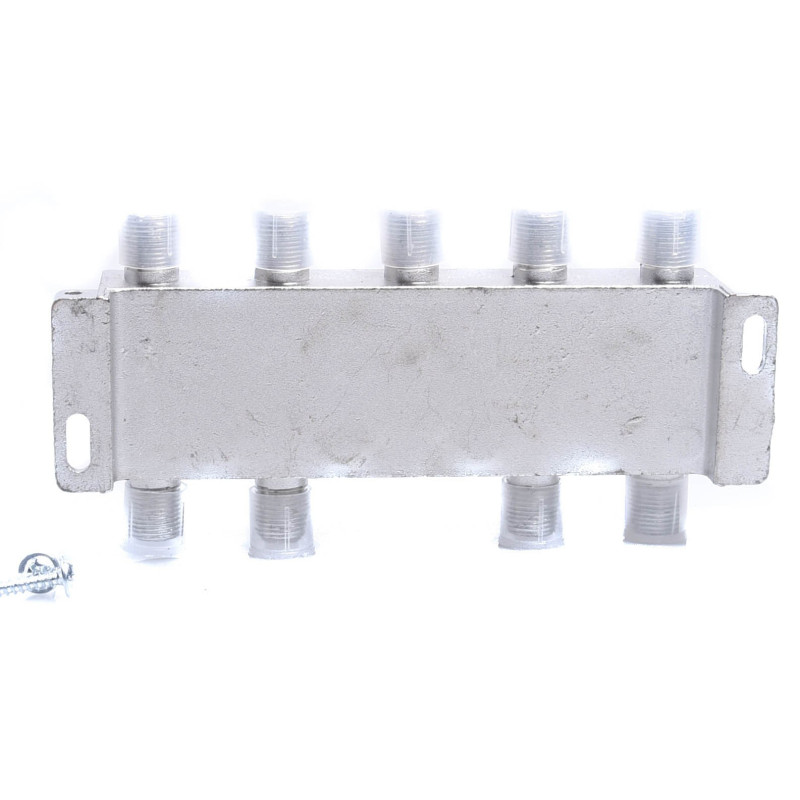 SPLITER F 1x8 ROZGAŁĘŹNIK ANTENOWY TELEWIZYJNY