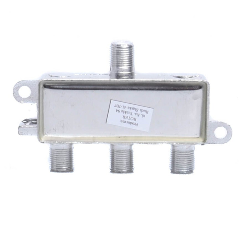 SPLITER TV F 1/3 HQ ROZGAŁĘŹNIK  ANTENOWY ADAPTER
