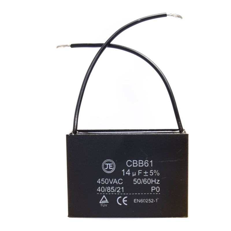 KONDENSATOR 14uF ROZRUCHOWY KOSTKA