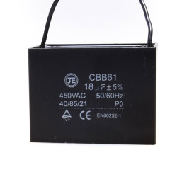 KONDENSATOR 18uF ROZRUCHOWY KOSTKA