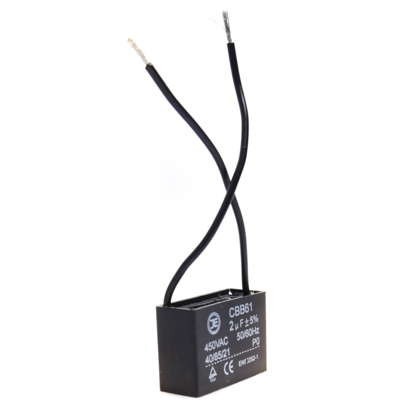 KONDENSATOR 2uF ROZRUCHOWY KOSTKA