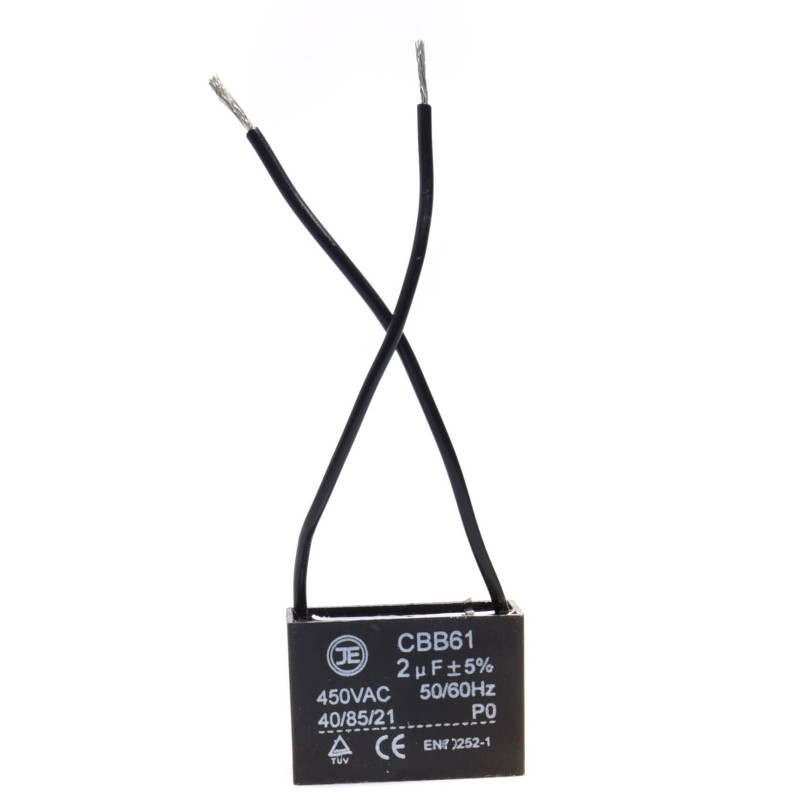 KONDENSATOR 2uF ROZRUCHOWY KOSTKA