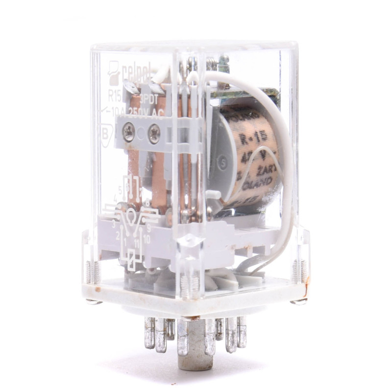 PRZEKAŹNIK 48V 10A R15 3PDT RELPOL