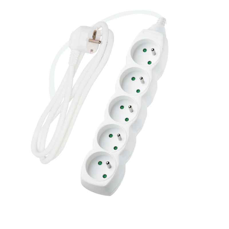 PRZEDŁUŻACZ SIECIOWY 1,5m 5GN Z UZ. PP40