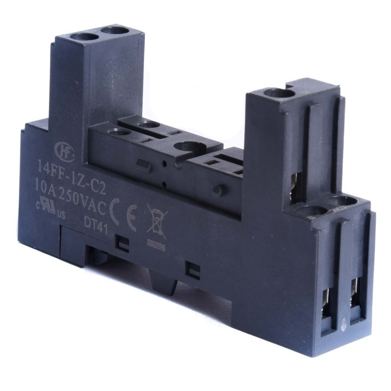 PODSTAWKA PRZEKAŹNIKA NA SZYNĘ 14FF-1Z-C2 GNIAZDO 5 PIN