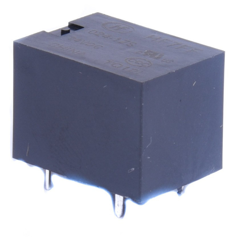 PRZEKAŹNIK 24VDC 10A HF7FF/024-1ZS HONGFA 22,5 x 16,5 x 16,5mm