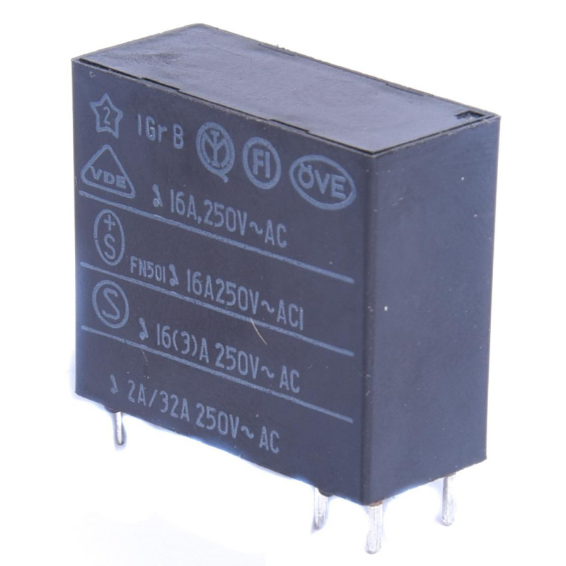 PRZEKAŹNIK VSB12SMB 12VDC 16A 1ST. ZWIERNY