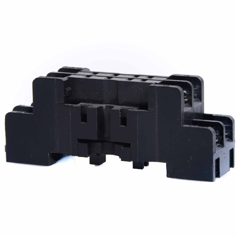 PODSTAWKA PRZEKAŹNIKA GZ2 SRUBOWY NA PANEL NA SZYNĘ DIN35 BEZ OBEJMY